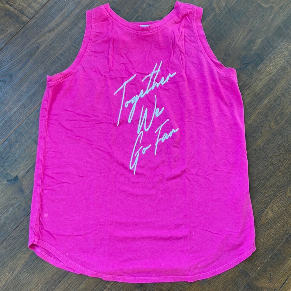 Peloton Pink Tank Top Size Medium